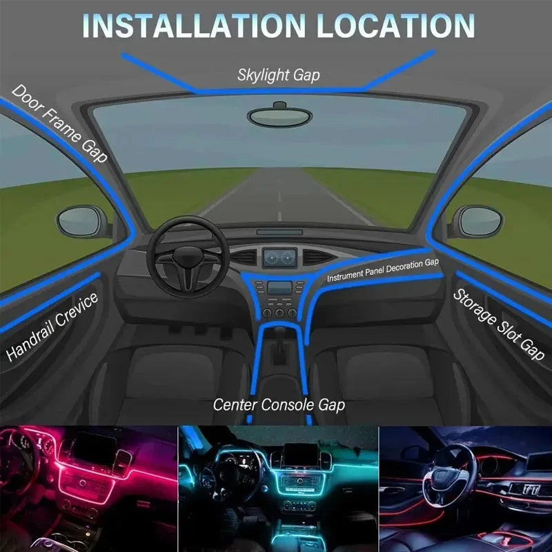 LED strip app control