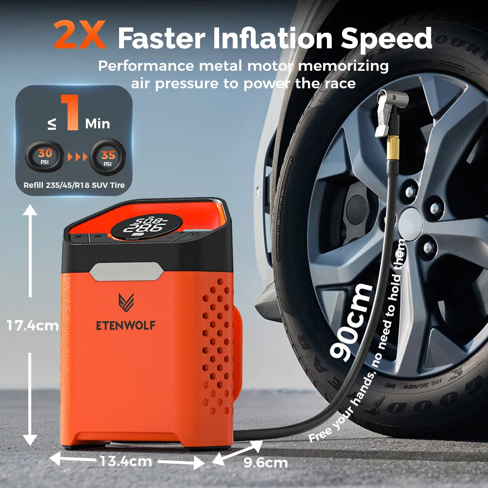 Tire Inflator digital display